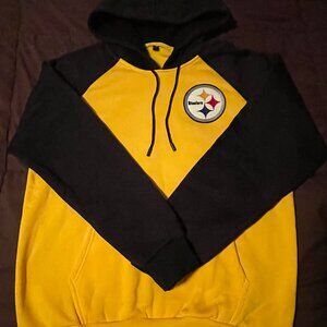 Pittsburgh Steelers Pullover Hoodie Sweatshirt Size L